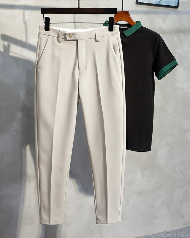 CAPRI - Pantalone elegante con pinces